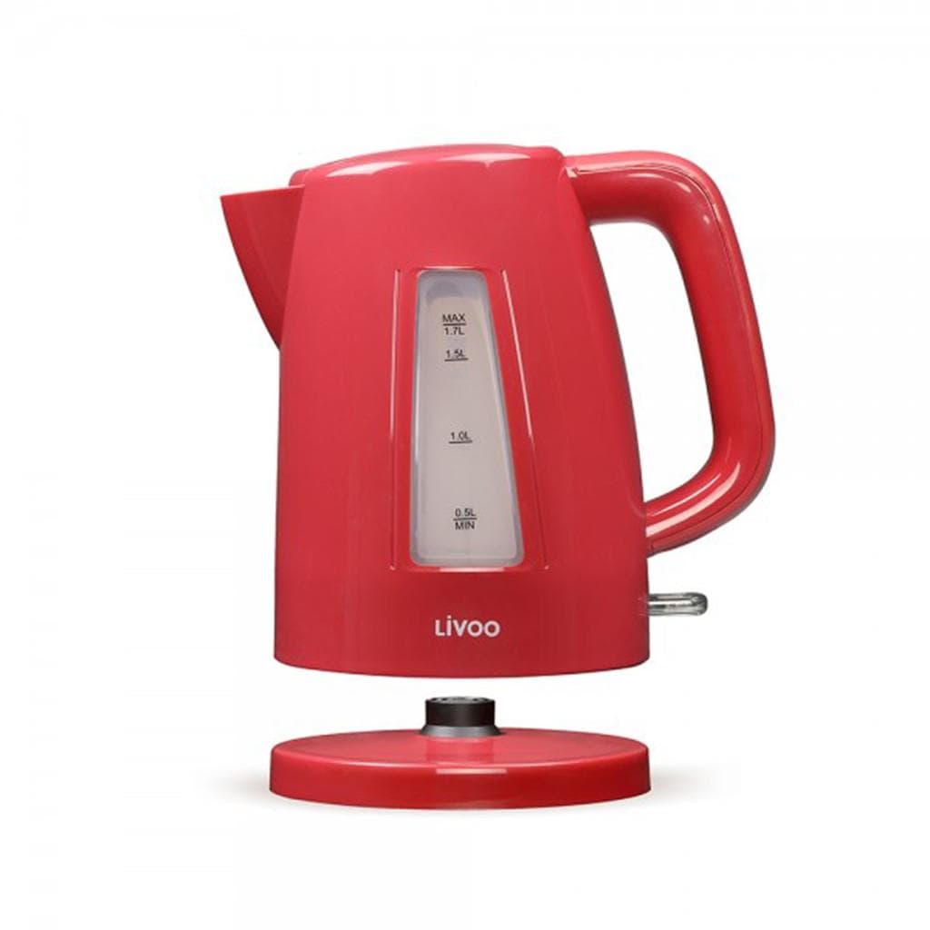 Livoo DOD184RC Rouge 1,7000L - Bouilloire électrique