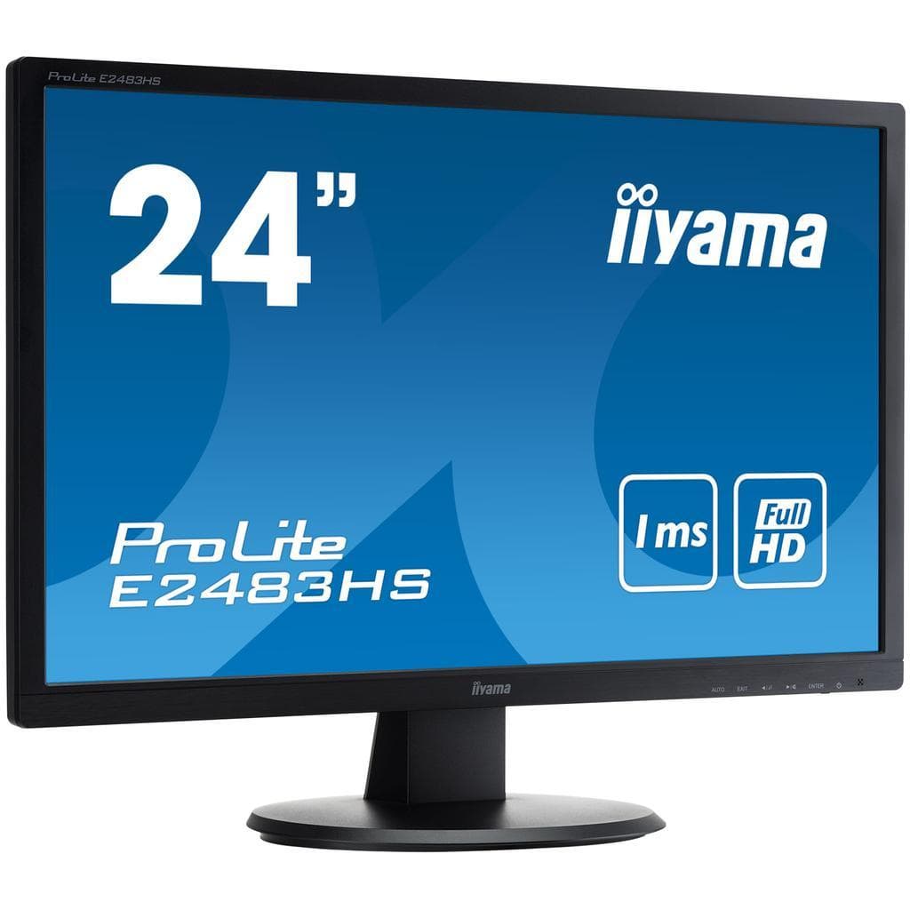 Écran 24" LED FHD Iiyama ProLite E2483HS-B1