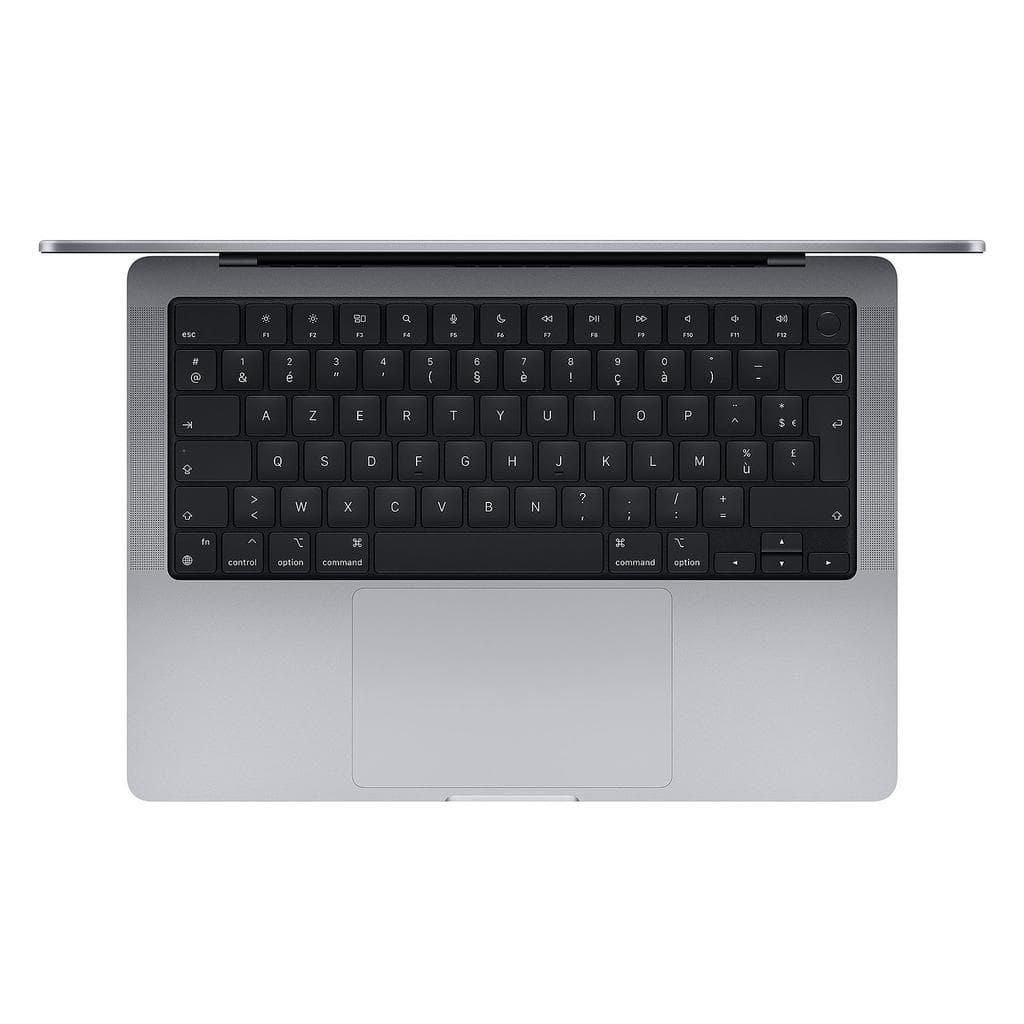 MacBook Pro 14" (2021) - Apple M1 Max avec CPU 10 cœurs et GPU 32 cœurs - 32Go RAM - SSD 1000Go - Écran standard - QWERTY - Suédois