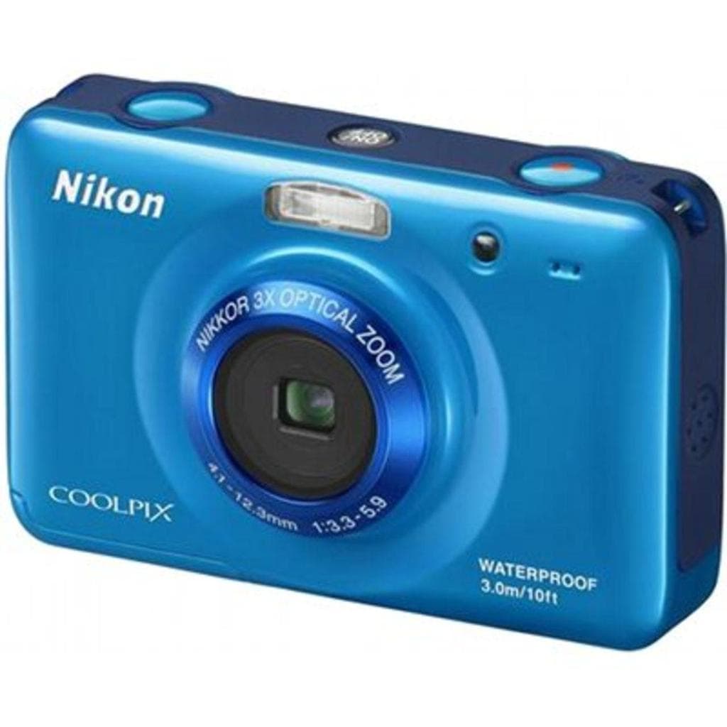 Compact Coolpix S30 - Bleu + Nikon Nikkor 3X Optical Zoom Lens 4.1-12.3mm f/3.3-5.9 f/3.3-5.9