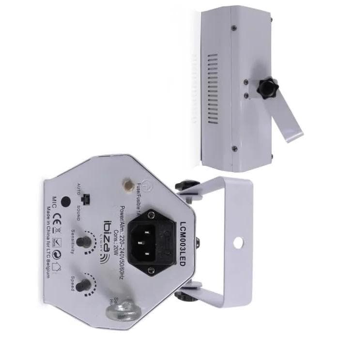 Accessoires audio Lytor PACK JEUX DE LUMIÈRE + Portique 3 EFFETS OVNI UFO 48 LEDS + 1 DERBY RGB + 1 GOBO FLOWER