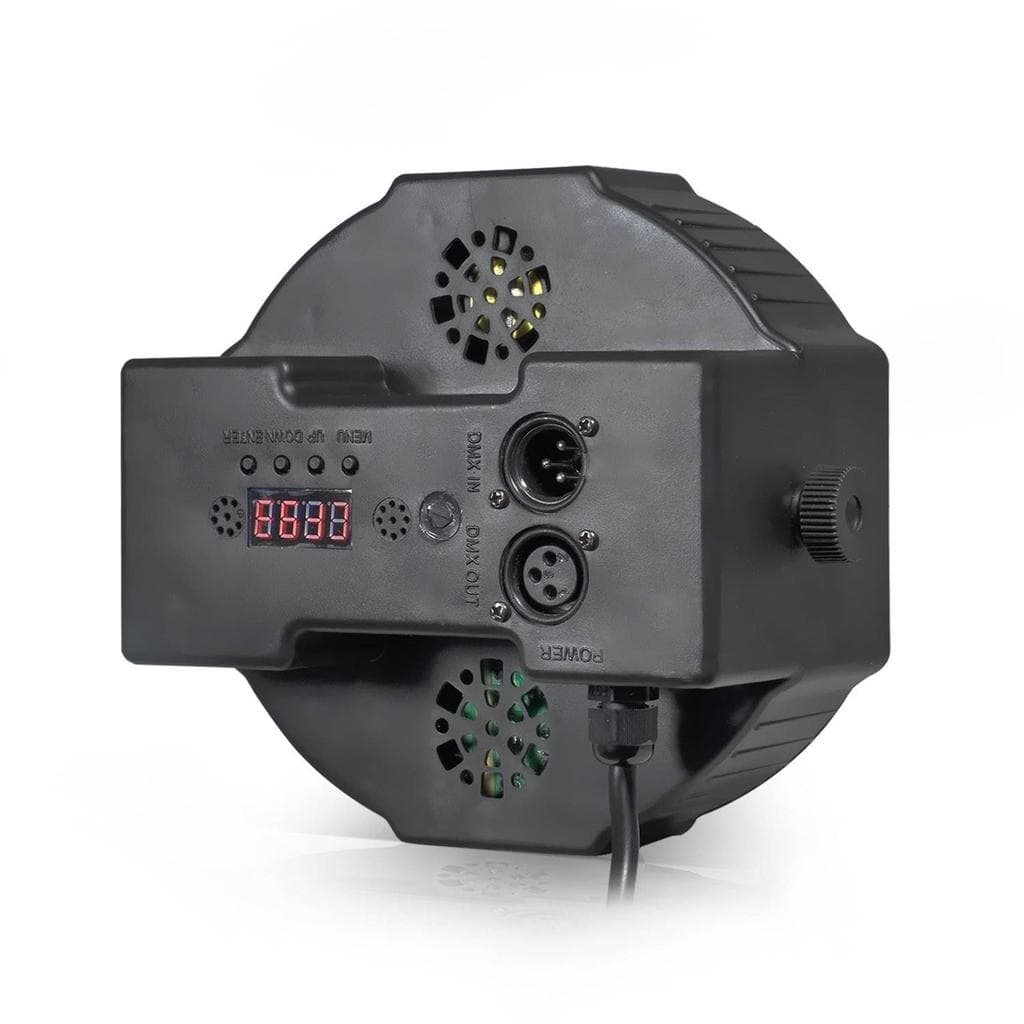 Éclairage Jeux de lumière 2 Projecteurs DJ Light PAR à LED 18x1W RGB - Pur Light MONTANA