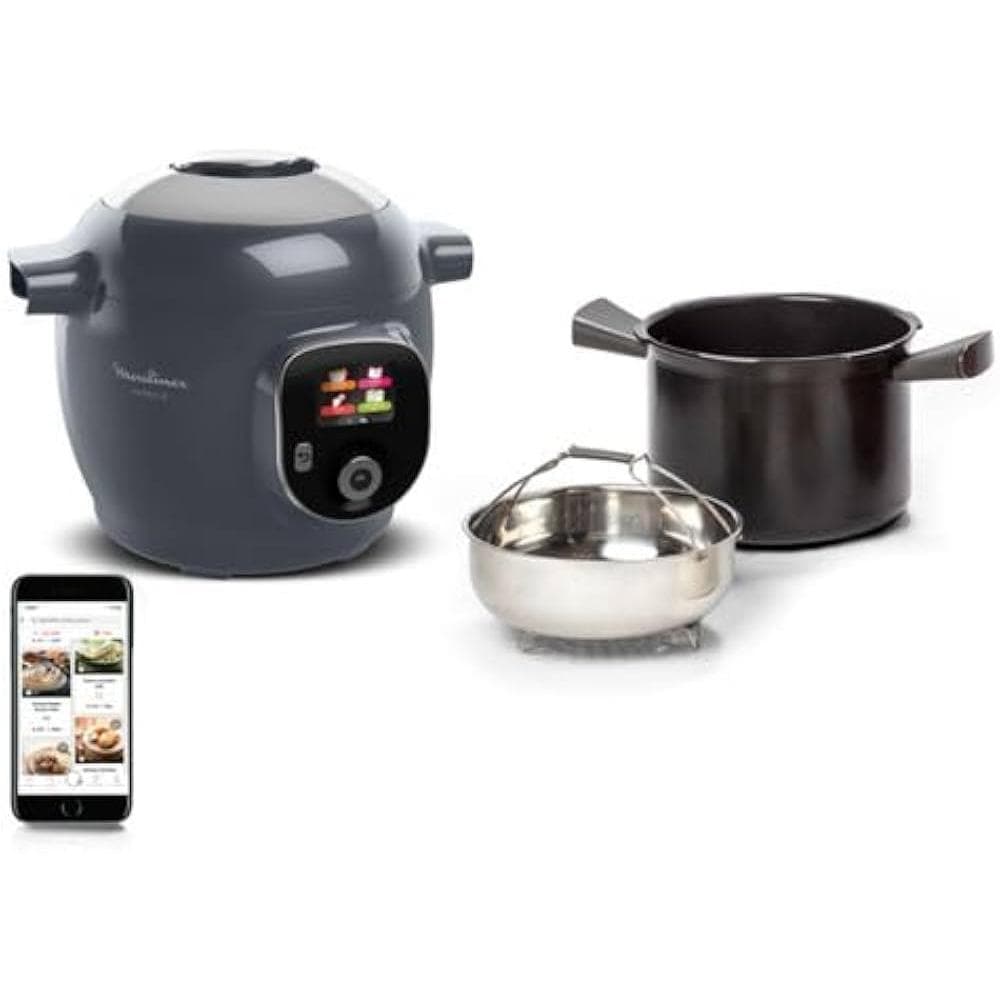 Robot cuiseur Moulinex Cookeo Plus EPC09 - CE851910 6,0000L -Gris