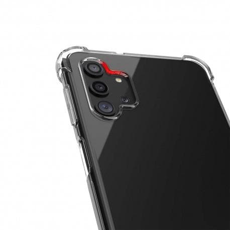 Coque Galaxy A32 5G et 2 écrans de protection - TPU - Transparent