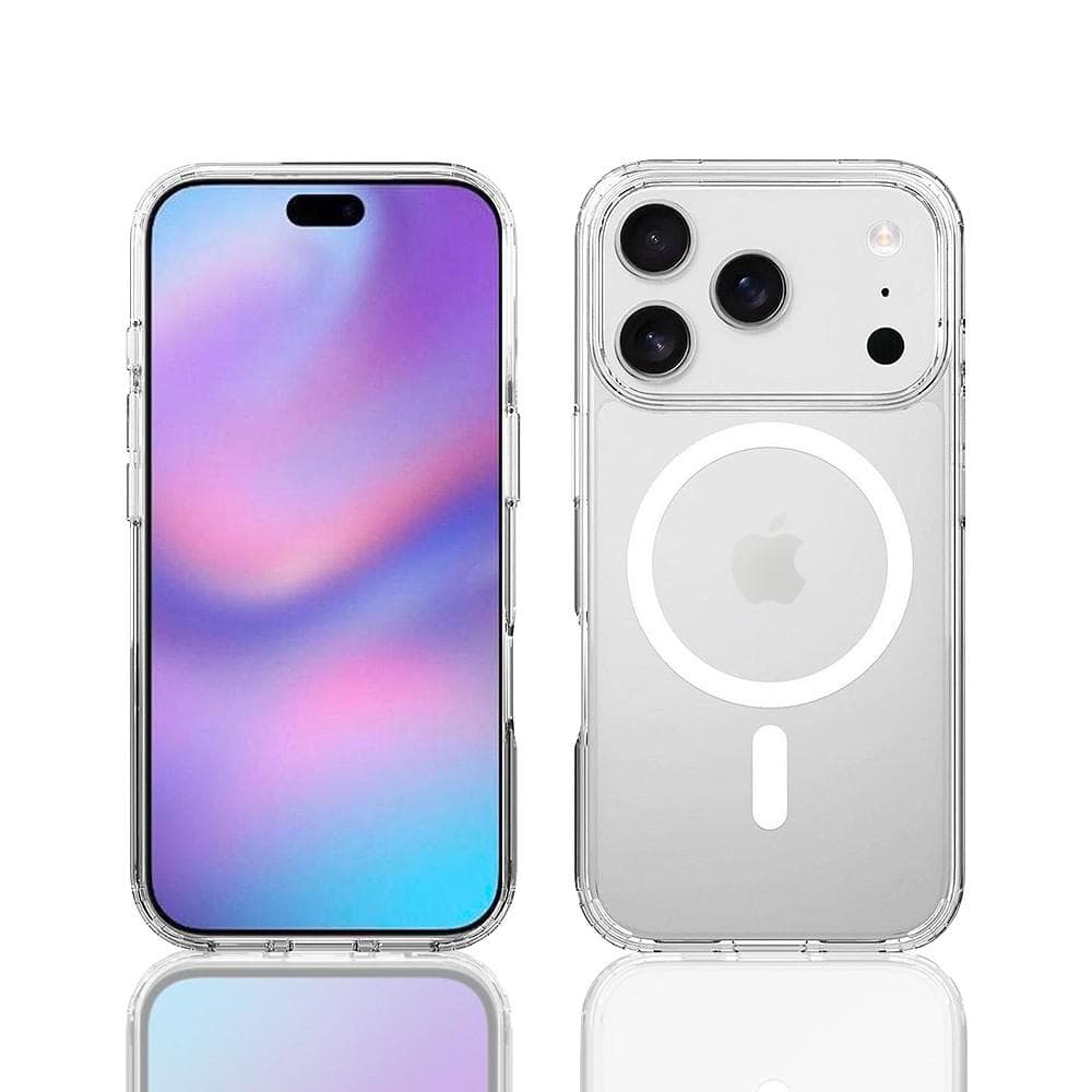 Coque iPhone 17 Pro et 2 écrans de protection - TPU - Transparent