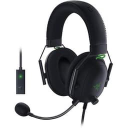 Casque réducteur de bruit gaming filaire avec micro Razer BlackShark V2 X - Noir/Vert