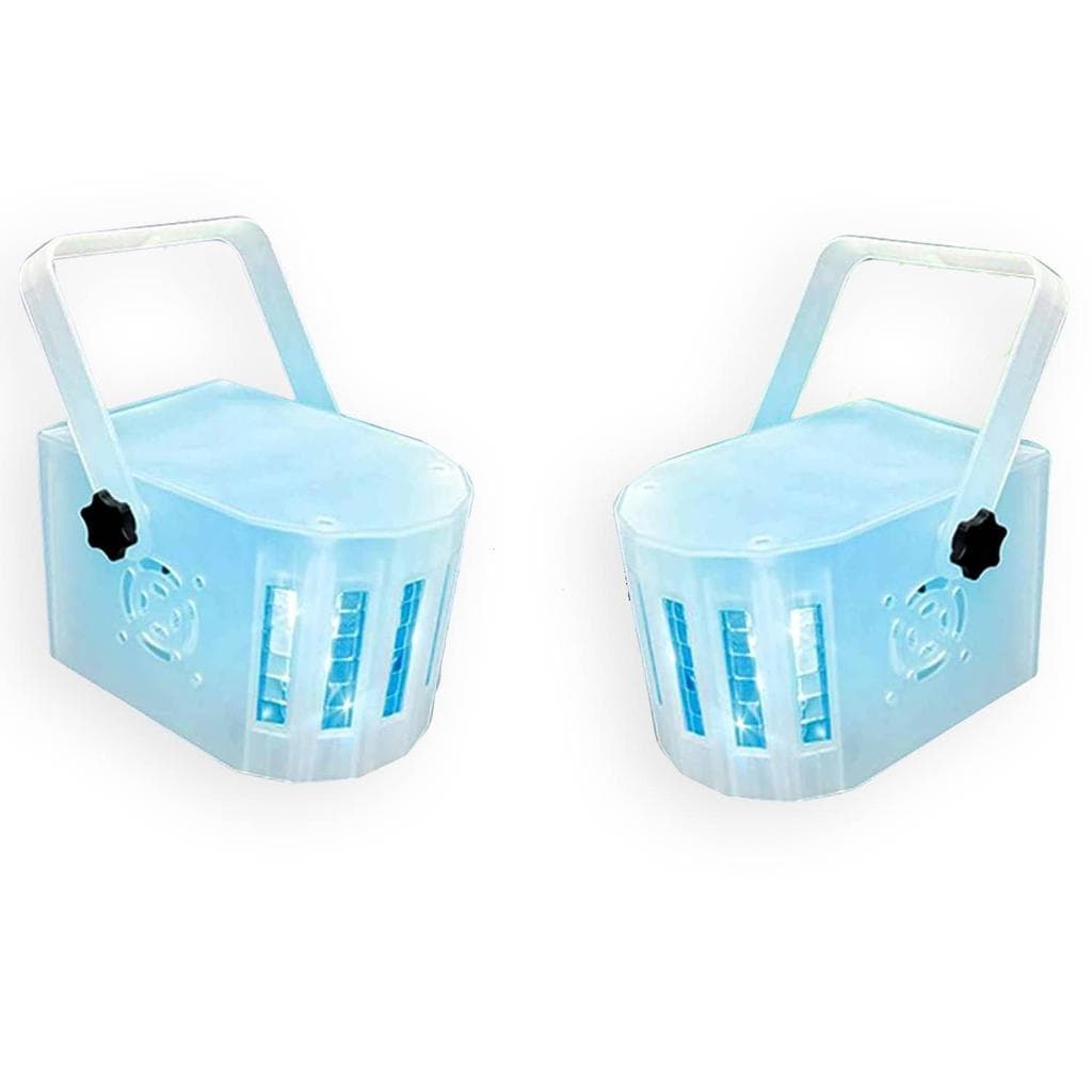 Accessoires audio 2 MINI DERBY Kolor Lytor EFFET LIGHT 4 LED RVB + Blanc