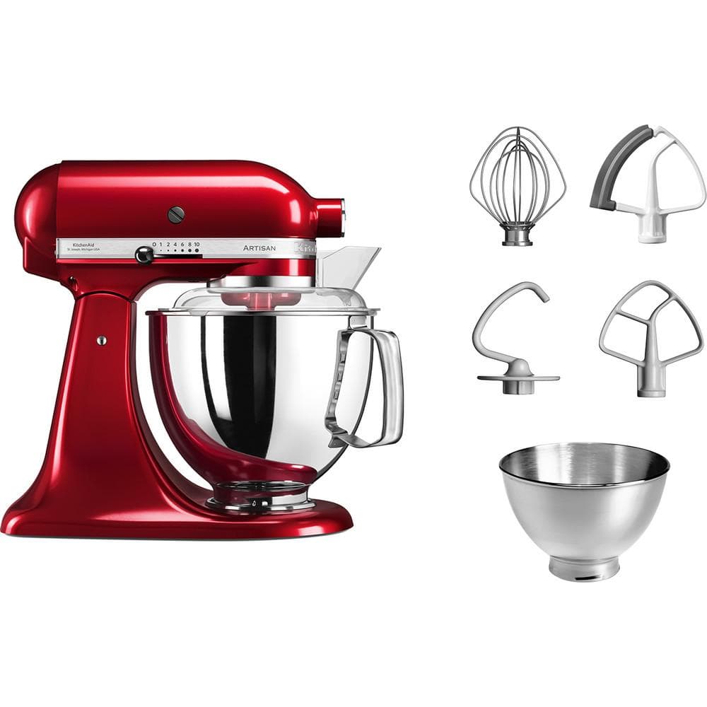 Robot patissier Kitchenaid 5KSM175PSECA 4,8000L Rouge