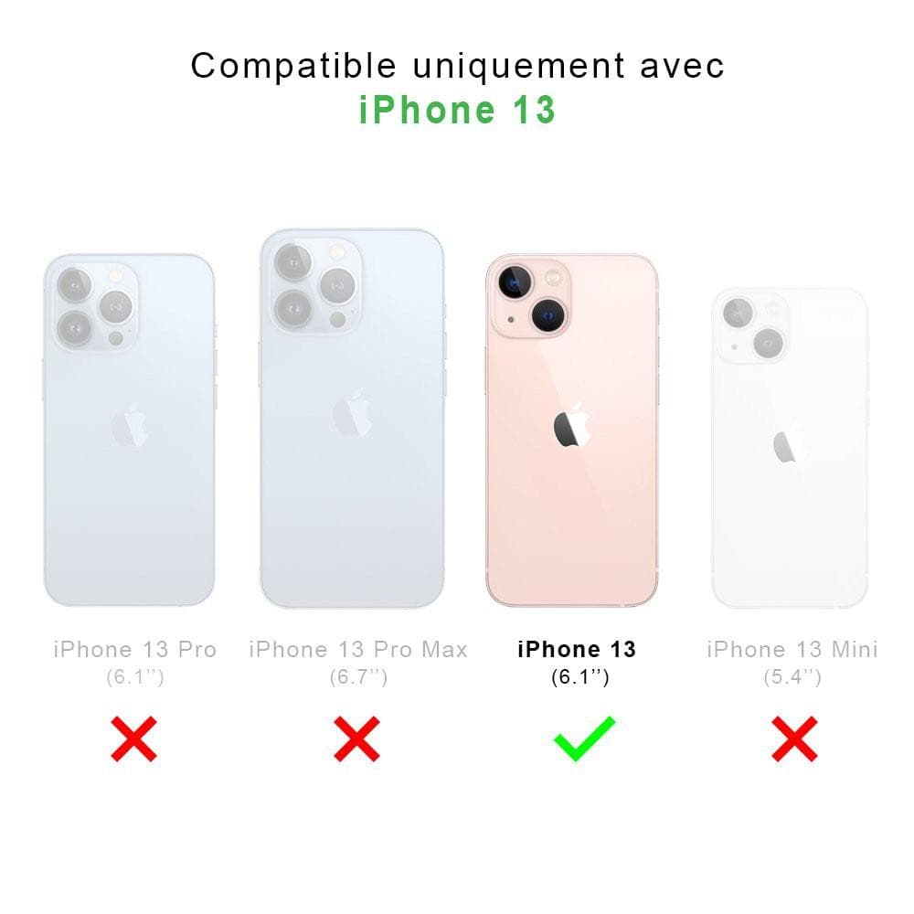 Coque Back Market iPhone 13 et écran de protection - Plastique recyclé - Transparent