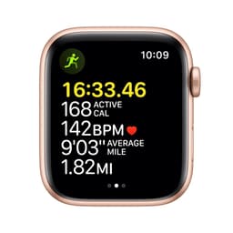 Apple Watch Series 5 (2019) - (bracelet non inclus) - GPS 44 mm - Or Aluminium