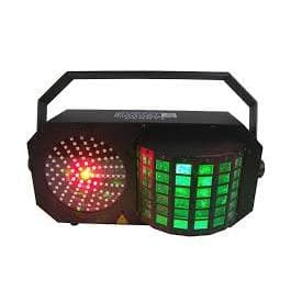 Éclairage Lytor PACK JEUX DE LUMIÈRE 3 EFFETS OVNI UFO 48 LEDS + 1 DERBY RGB + 1 GOBO FLOWER