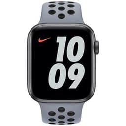 Apple Watch (Series 6) 2020 GPS 44 mm - Aluminium Gris sidéral - Bracelet sport Nike Gris