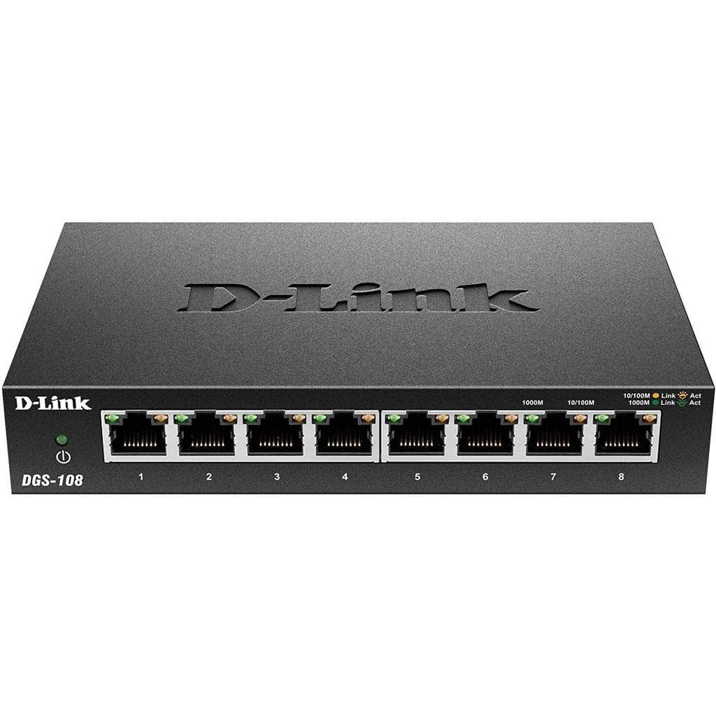 Hub D-Link DGS-108/E