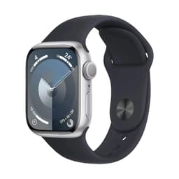 Apple Watch Series 9 (2023) GPS 45 mm - Aluminium Argent - Noir