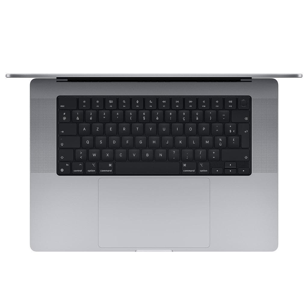 MacBook Pro 16" (2021) - Apple M1 Max avec CPU 10 cœurs et GPU 32 cœurs - 32Go RAM - SSD 1000Go - AZERTY - Français
