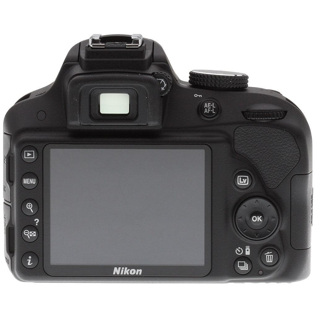 Reflex D3300 - Noir + Nikon AF-P DX 18-55mm f/3.5-5.6G f/3.5-5.6