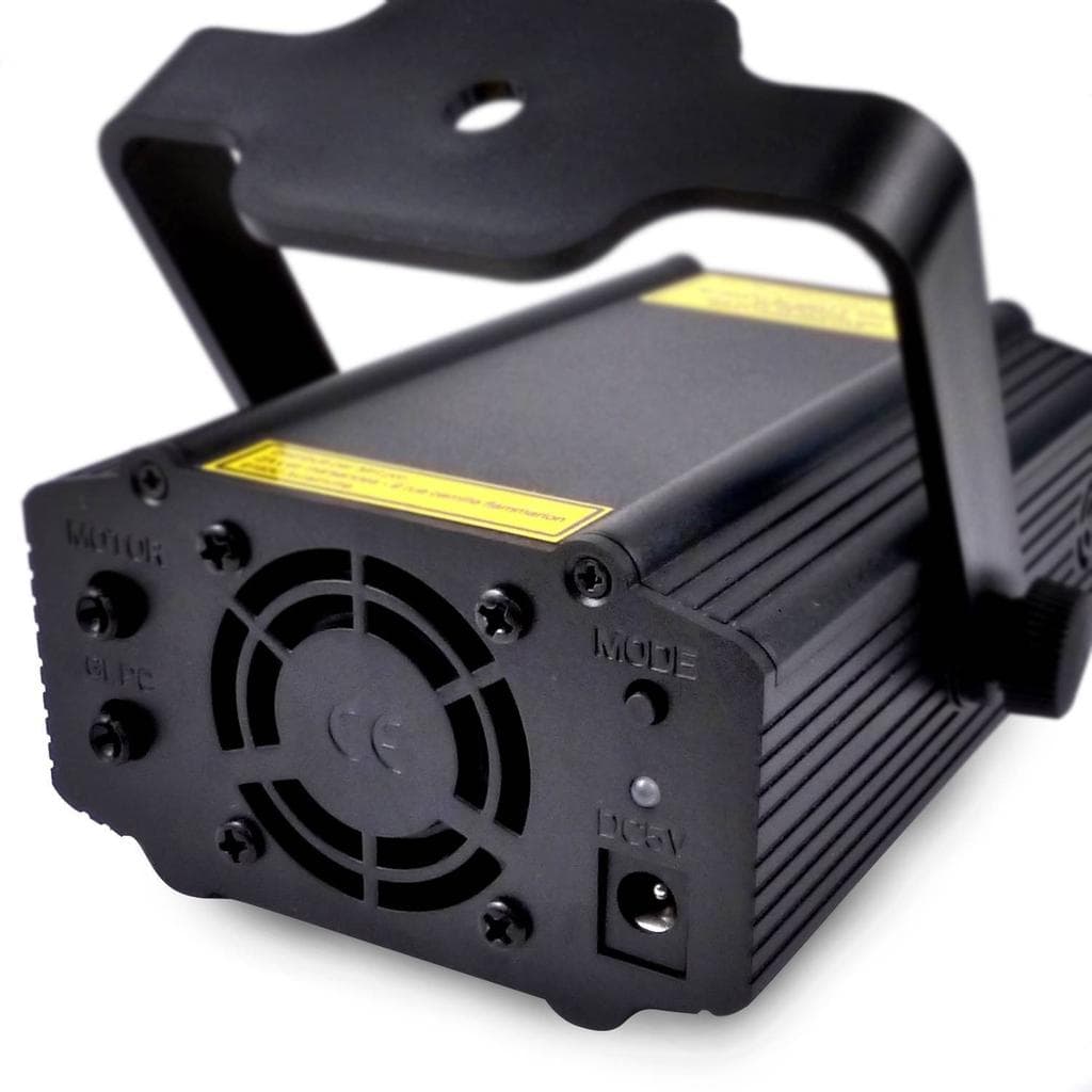 Éclairage 2 LASERS GHOST Rouge/Vert ultra léger effet strobe