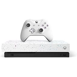 Xbox One X 1000Go - Blanc - Edition limitée Special Edition NBA 2K20 + No