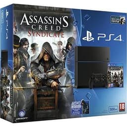 PlayStation 4 Slim 500GB - Noir + Assassins Creed Syndicate