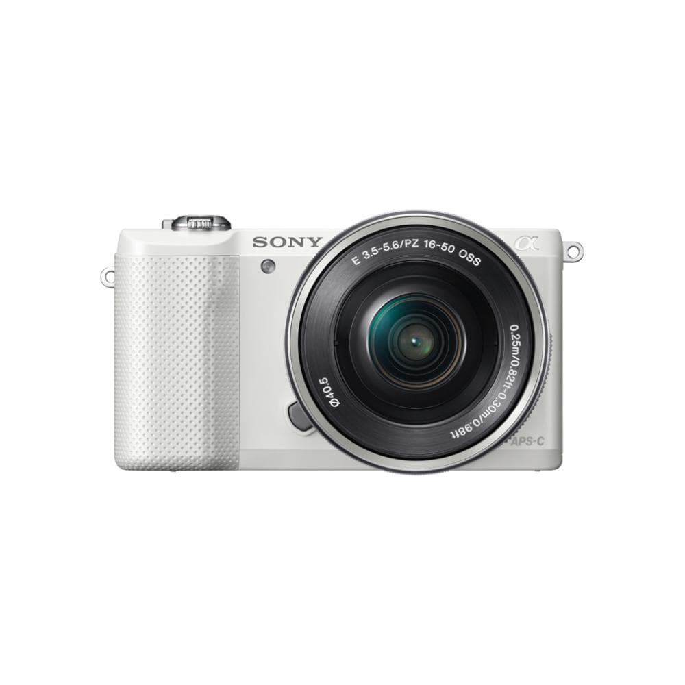 Alpha A5000 - Blanc + Sony E 16-50mm f/3.5-5.6 PZ OSS f/3.5-5.6