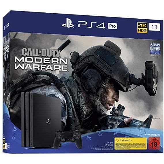 PlayStation 4 Pro 1000Go - Noir + Call of Duty: Modern Warfare