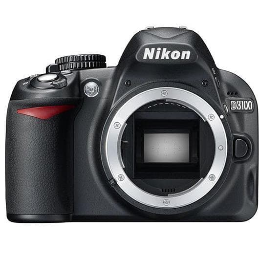 Reflex D3100 - Noir + Nikon AF-S DX Nikkor 18-55mm f/3.5-5.6G ED VR f/3.5-5.6