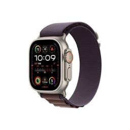 Apple Watch Ultra 3 (2025) GPS + Cellular 49 mm - Titane Noir - Boucle Alpine Bleu