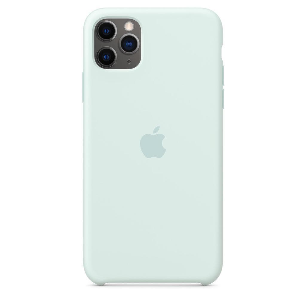 Coque en silicone Apple iPhone 11 Pro Max - Silicone Vert