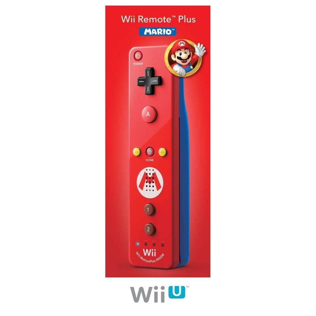 Manette Wii U Nintendo Wii Remote Limited Edition Mario