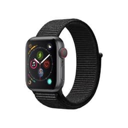 Apple Watch Series 4 (2018) GPS 40 mm - Aluminium Gris sidéral - Boucle sport Noir