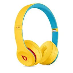 Casque réducteur de bruit filaire + sans fil avec micro Beats By Dr. Dre Solo 3 - Jaune/Bleu