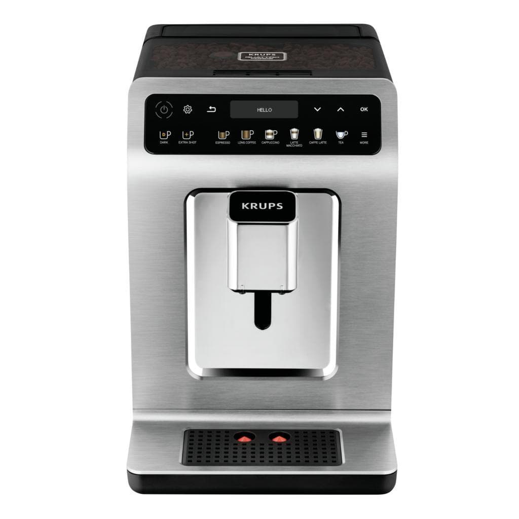 Cafetière avec broyeur Krups Evidence Plus EA894 L - Gris/Noir