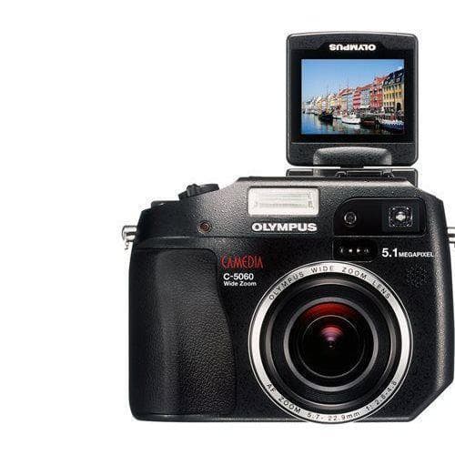Compact Camedia C-5060 - Noir + Olympus Wide Zoom Lens 27-110mm f/2.8-4.8 f/2.8-4.8