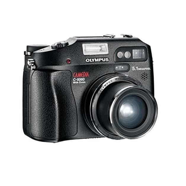 Compact Camedia C-5060 - Noir + Olympus Wide Zoom Lens 27-110mm f/2.8-4.8 f/2.8-4.8