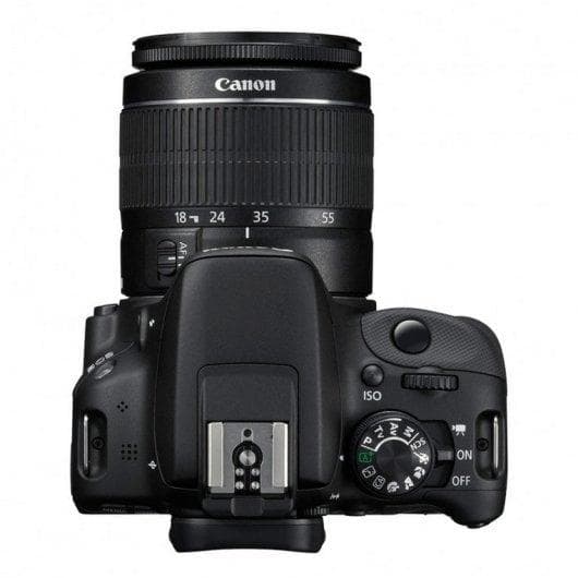 Reflex - Canon EOS 100D - Noir + Canon EF-S 18-55 mm f/3.5-5.6 III