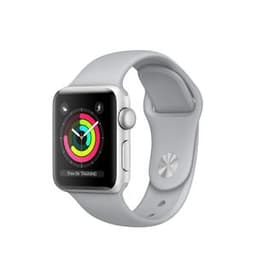 Apple Watch (Series 3) 2017 GPS 38 mm - Aluminium Argent - Gris