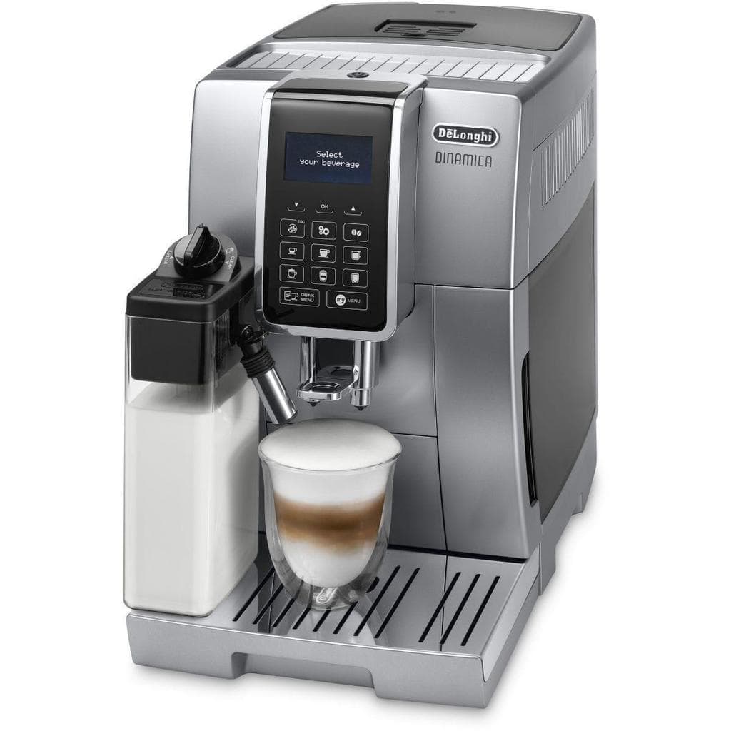 Cafetière avec broyeur Sans capsules De'Longhi Dinamica Ecam 350.75.S 1,5000L - Gris