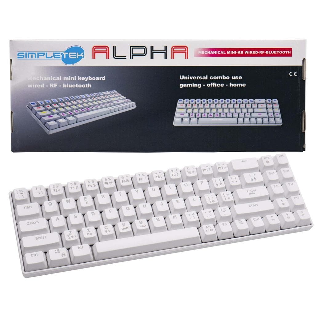 Clavier Cortek QWERTY Italien Sans-fil rétroéclairé Alpha