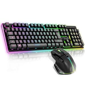 Clavier Spirit Of Gamer AZERTY Français Sans-fil rétroéclairé Ultimate 600