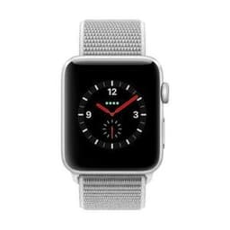Apple Watch (Series 4) 2018 GPS 44 mm - Aluminium Argent - Gris