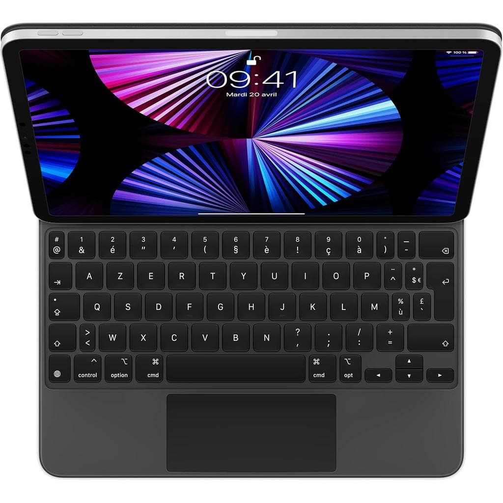 iPad Magic Keyboard (iPad not included) (2024) - QWERTZ - Allemand - iPad Pro 11" 1e génération / iPad Pro 11" 2e génération / iPad Pro 11" 3e générat