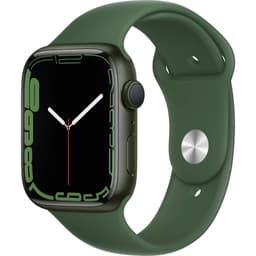 Apple Watch Series 7 (2021) GPS 45 mm - Aluminium Vert - Bracelet sport Vert