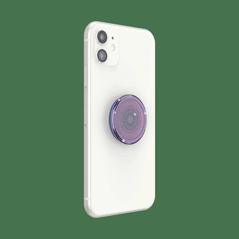Stabilisateur Support PopGrip Glitter Translucide Adhésif Stand et Selfie Lavender Popsockets