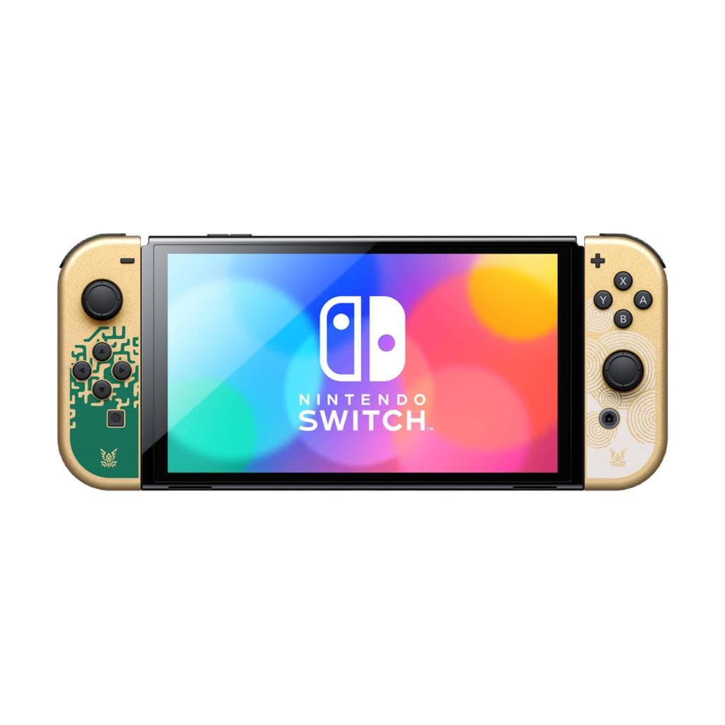 Switch OLED 64Go - Or - Edition limitée The Legend Of Zelda Tears Of The Kingdom No