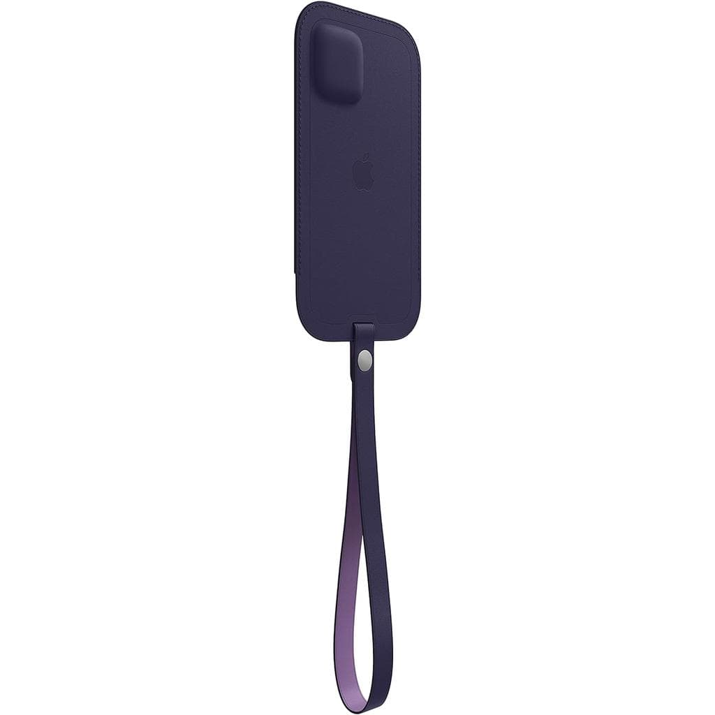 Housse Apple iPhone 12 Pro Max - Magsafe - Cuir Violet
