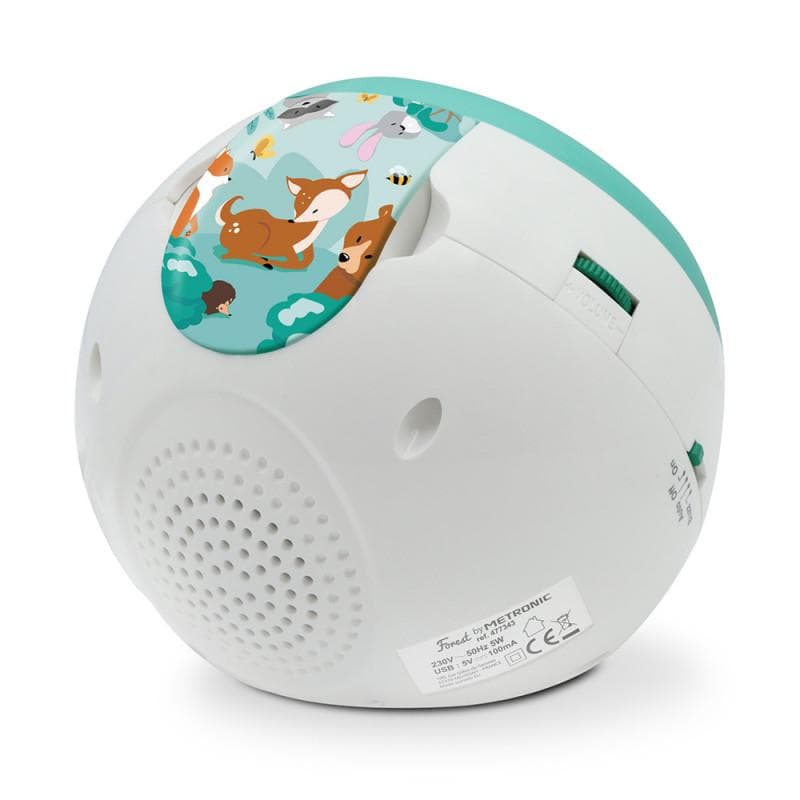 Radio Metronic Radio-réveil Forest FM USB projection alarm
