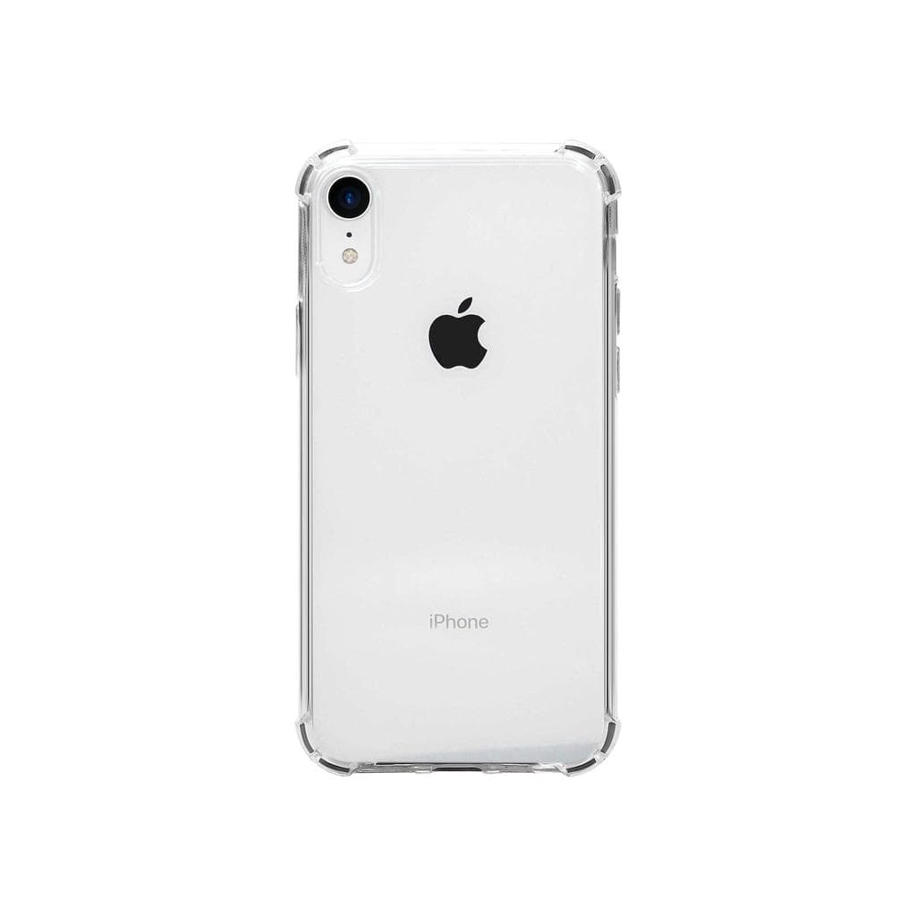 Coque iPhone XR et 2 écrans de protection - Plastique recyclé - Transparent