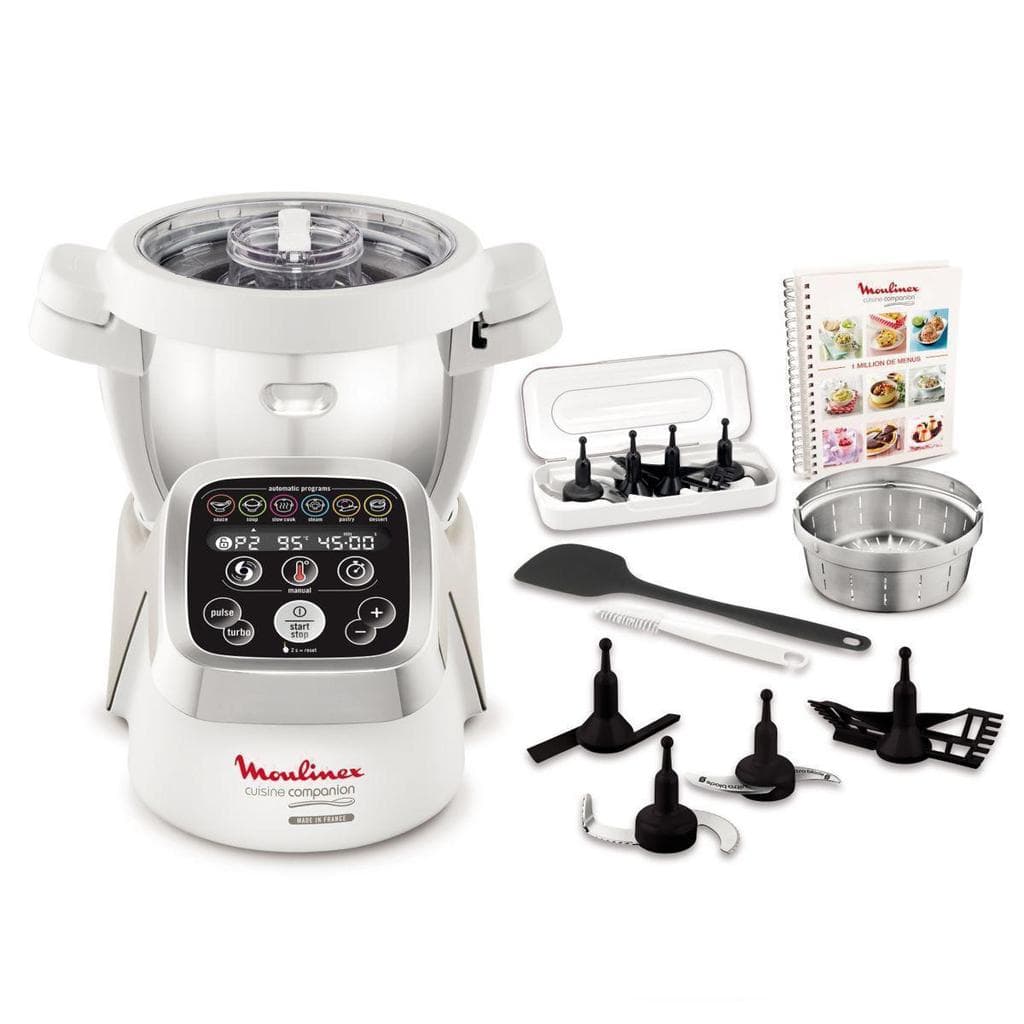 Robot cuiseur Moulinex Companion HF800A10 4,5000L -Blanc