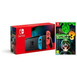 Switch 32Go - Noir Standard + Luigi's Mansion 3