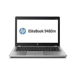 HP EliteBook Folio 9480M 14" Core i7 2.1 GHz - SSD 256 Go - 8 Go AZERTY - Français